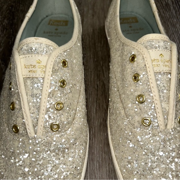 Keds X Kate Spade New York Glitter Sneakers - Picture 3 of 9
